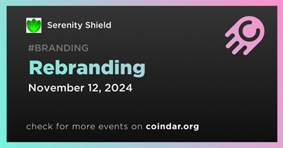 Serenity Shield to Host Rebrending on November 12th