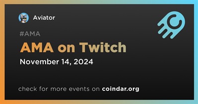 Aviator to Hold AMA on Twitch on November 14th