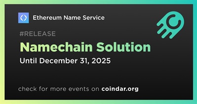 Ethereum Name Service to Release Namechain Solution in Q4