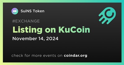 SuiNS Token to Be Listed on KuCoin on November 14th