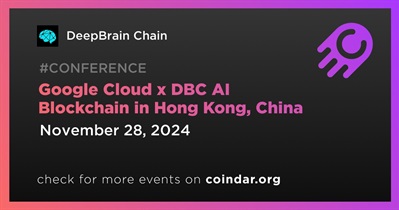 Google Cloud x DBC AI Blockchain em Hong Kong, China