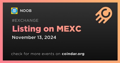 NOOB to Be Listed on MEXC