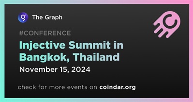 The Graph to Participate in Injective Summit in Bangkok on November 15th