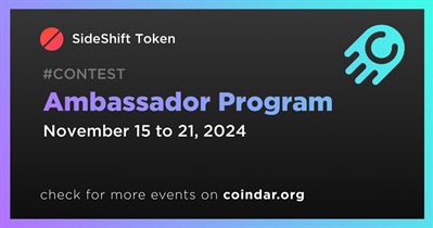 SideShift Token to Start Ambassador Program