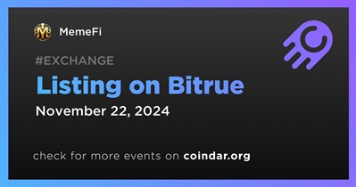 MemeFi to Be Listed on Bitrue on November 22nd