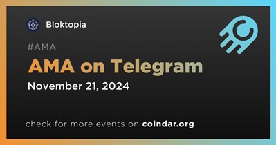 Bloktopia to Hold AMA on Telegram on November 21st