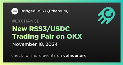 Bagong RSS3/USDC Trading Pair sa OKX