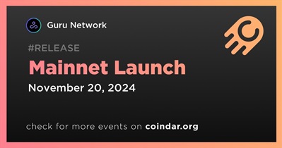 Guru Network to Launch Mainnet on November 20th