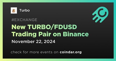 Novo Par de Negociação TURBO/FDUSD em Binance