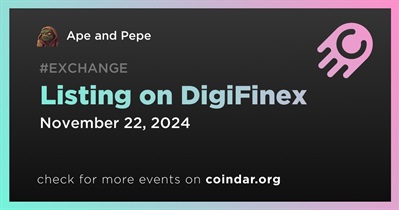 Ape and Pepe to Be Listed on DigiFinex on November 22