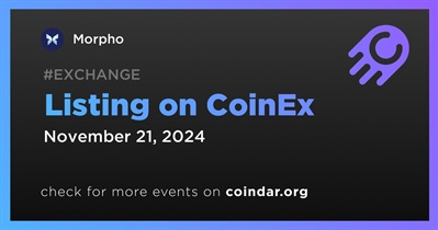 Listado en CoinEx