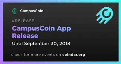 Lançamento do aplicativo CampusCoin