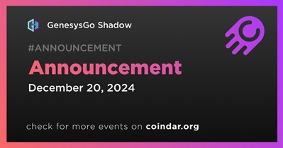 GenesysGo Shadow to Make Announcement on December 20th