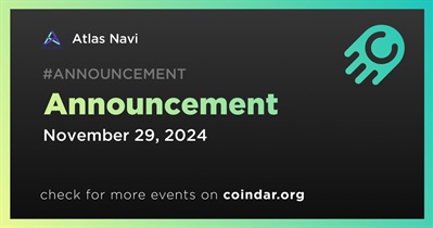 Atlas Navi to Make Announcement on November 29th