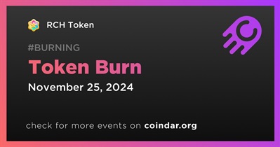 RCH Token to Hold Token Burn