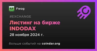 INDODAX проведет листинг Fwog 28 ноября