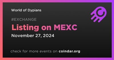 World of Dypians to Be Listed on MEXC