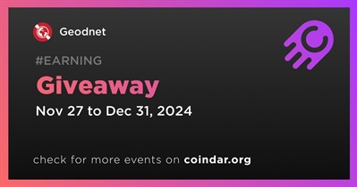 Geodnet to Hold Giveaway