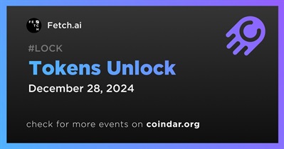 0.13% of FET Tokens Will Be Unlocked on December 28th