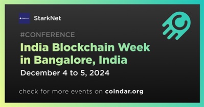 StarkNet to Participate in India Blockchain Week in Bangalore on December 4th