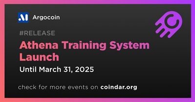 Argocoin to Release Athena Training System in Q1