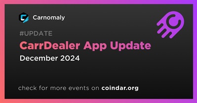 Carnomaly to Release CarrDealer App Update in December