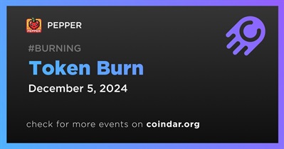 PEPPER to Hold Token Burn on December 5th