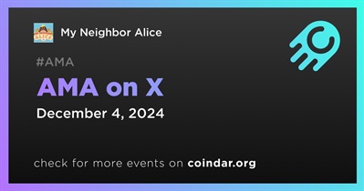 My Neighbor Alice to Hold AMA on X on December 4th