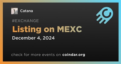 Catana to Be Listed on MEXC on December 4th