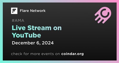 Flare Network to Hold Live Stream on YouTube on December 6th