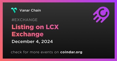 Listagem na LCX Exchange