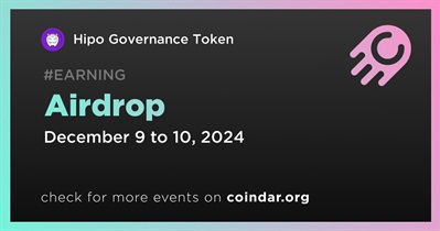 Hipo Governance Token to Hold Airdrop