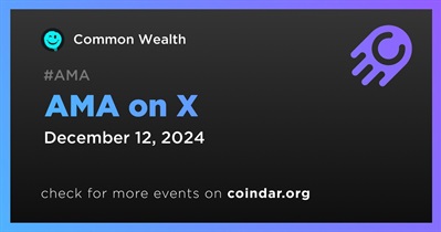 Common Wealth to Hold AMA on X on December 12th