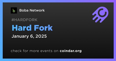 Boba Network to Undergo Hard Fork on February 5th