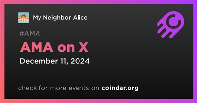 My Neighbor Alice to Hold AMA on X on December 11th