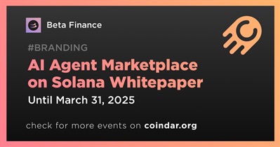 Beta Finance to Release AI Agent Marketplace on Solana Whitepaper Q1