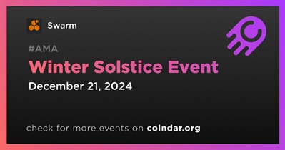 Swarm to Host Winter Solstice Event on December 21st