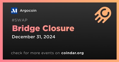 Argocoin to Suspend Bridge on December 31st