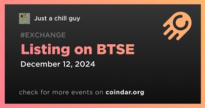 Just a Chill Guy to Be Listed on BTSE on December 12th