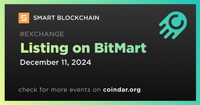 SMART BLOCKCHAIN to Be Listed on BitMart