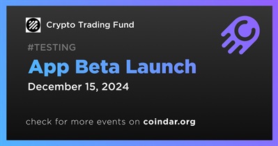 Crypto Trading Fund to Release Beta App on December 15th