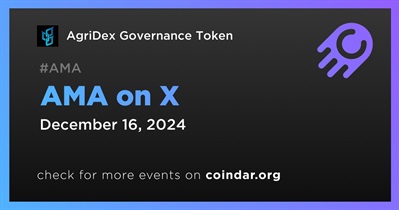 AgriDex Governance Token to Hold AMA on X on December 16th