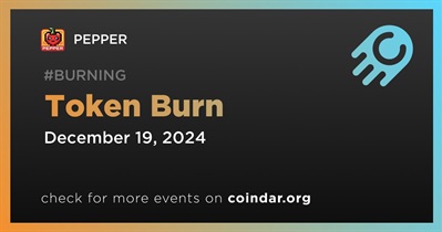 PEPPER to Hold Token Burn on December 19th