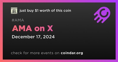 Just Buy $1 Worth of This Coin to Hold AMA on X on December 17th