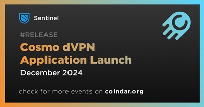 Sentinel to Release Cosmo dVPN Application in December