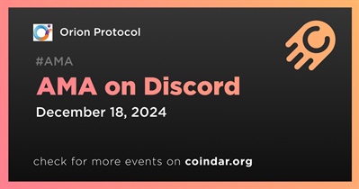 Orion Protocol to Hold AMA on Discord on December 18th