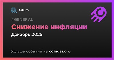 Инфляция Qtum сократится до 0,25% к декабрю 2025 года