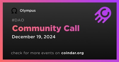 Olympus to Host Community Call on December 19th