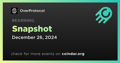 OverProtocol to Make Snapshot on December 26th