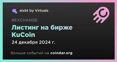 KuCoin проведет листинг aixbt by Virtuals